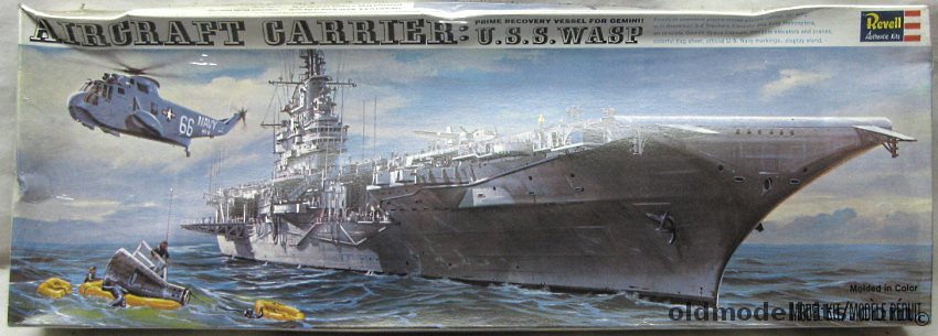 Revell 1/520 USS Wasp Gemini Recovery Vessel, H375 plastic model kit